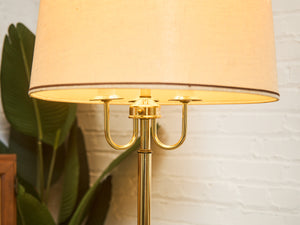 Brass Hollywood Regency Lamp