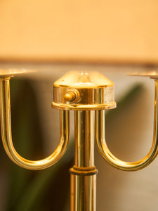 Brass Hollywood Regency Lamp