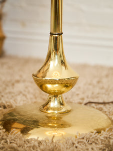 Brass Hollywood Regency Lamp