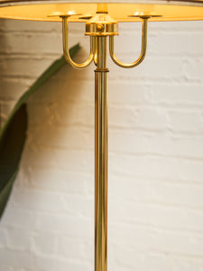 Brass Hollywood Regency Lamp