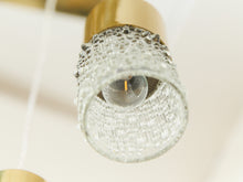 Load image into Gallery viewer, Multi-Light Mid-Century Bubble Glass Chandelier
