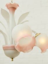 Load image into Gallery viewer, Post Modern Pink Flower Italian Murano Chandelier
