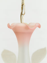 Load image into Gallery viewer, Post Modern Pink Flower Italian Murano Chandelier

