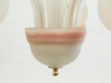 Load image into Gallery viewer, Post Modern Pink Flower Italian Murano Chandelier
