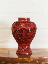 Load image into Gallery viewer, 1930s Vintage Cinnabar Vase
