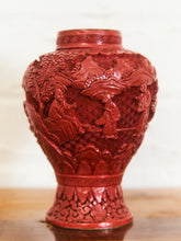 Load image into Gallery viewer, 1930s Vintage Cinnabar Vase
