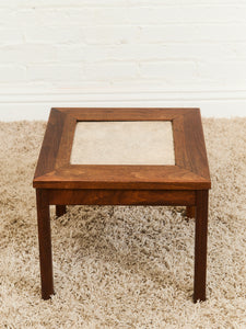 Brown Saltman John Keal Vintage Tile Table