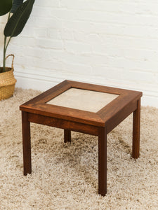 Brown Saltman John Keal Vintage Tile Table