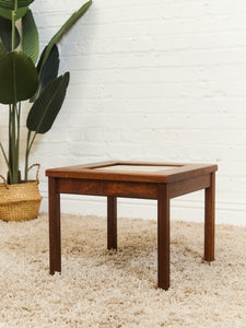 Brown Saltman John Keal Vintage Tile Table