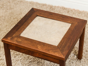 Brown Saltman John Keal Vintage Tile Table