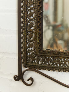 American Made Cast Iron Mirror circa 1920’s