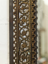 Load image into Gallery viewer, American Made Cast Iron Mirror circa 1920’s
