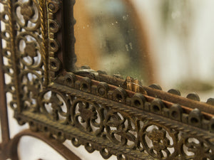 American Made Cast Iron Mirror circa 1920’s