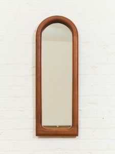 Danish Teak Arc Mirror