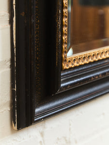 Classic Black Gold Wall Mirror