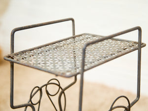 Mid Century 2 Tier Telephone Stand