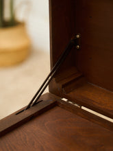 Load image into Gallery viewer, 1920’s Federal Cabinet End Tables Nightstands with Clever Bar Storage
