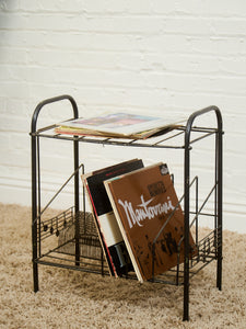 Musical Design Mid Century Record Album Stand