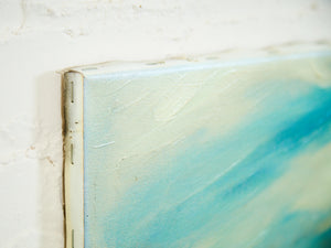 Coastal Houses on the Bluff Print on Canvas