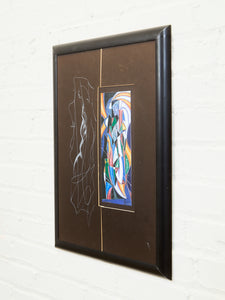 Signed Abstract Art