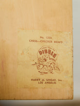 Load image into Gallery viewer, Vintage Handcrafted Wooden Chessboard with Medieval-Themed Designs
