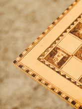 Load image into Gallery viewer, Vintage Handcrafted Wooden Chessboard with Medieval-Themed Designs
