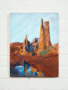 Reflections of the Desert Spires Painting