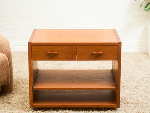 Teak Vintage Mid Century Media Stand