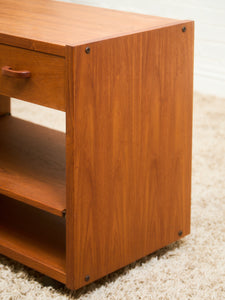 Teak Vintage Mid Century Media Stand