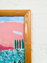 Load image into Gallery viewer, DAVID HOCKNEY LRG 1988 LITHO PRINT FRAMED RARE EXHIBT POSTER &quot;NICHOLS CNYN&quot; 1980
