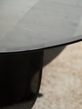 Load image into Gallery viewer, Atomic Smoked Glass Dining Table
