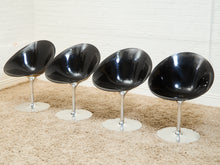 Load image into Gallery viewer, Authentic Kartell Eros Swivel set of 4 Armchairs designed by Philippe Starck

