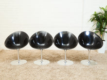 Load image into Gallery viewer, Authentic Kartell Eros Swivel set of 4 Armchairs designed by Philippe Starck
