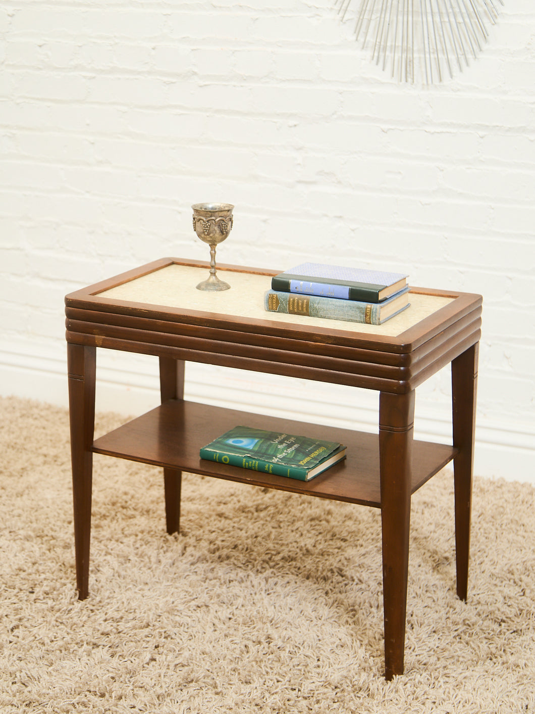 Art Deco 2 Tier Side Table