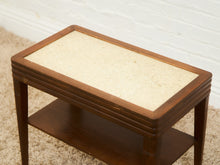 Load image into Gallery viewer, Art Deco 2 Tier Side Table

