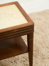 Load image into Gallery viewer, Art Deco 2 Tier Side Table
