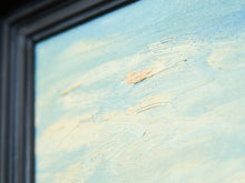 Load image into Gallery viewer, Coastal Dockside Painting with Boathouse and Fishing Boats
