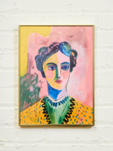 Load image into Gallery viewer, Bold Abstract Portrait in Vibrant Hues
