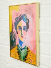 Load image into Gallery viewer, Bold Abstract Portrait in Vibrant Hues
