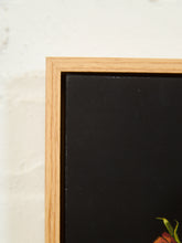 Load image into Gallery viewer, Skull and Hummingbird Botanical Still Life on Black
