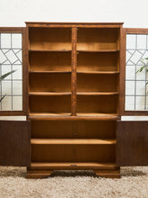 Load image into Gallery viewer, 1910’s Arts &amp; Crafts Hand Carved Hutch
