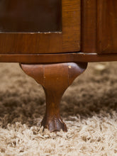 Load image into Gallery viewer, Art Deco Vintage Oak Secretary Bar Bookcase
