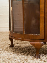 Load image into Gallery viewer, Art Deco Vintage Oak Secretary Bar Bookcase
