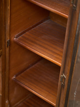 Load image into Gallery viewer, English Art Deco Vintage Oak Secretary Bar Bookcase
