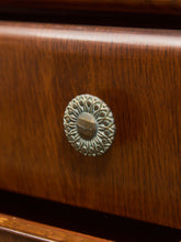 Load image into Gallery viewer, English Art Deco Vintage Oak Secretary Bar Bookcase
