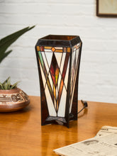 Load image into Gallery viewer, Art Deco Stained Glass Table Lamp
