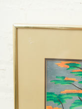 Load image into Gallery viewer, Framed Mid-Century Pastel Landscape by S. Ch st. Bart
