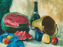 Load image into Gallery viewer, Large Watermelon Still life Art
