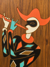 Load image into Gallery viewer, 1960s Harlequin Dancer Wall Plaques — Set of Two

