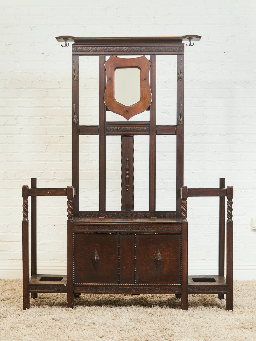 Eastlake Mid Century Umbrella Stand